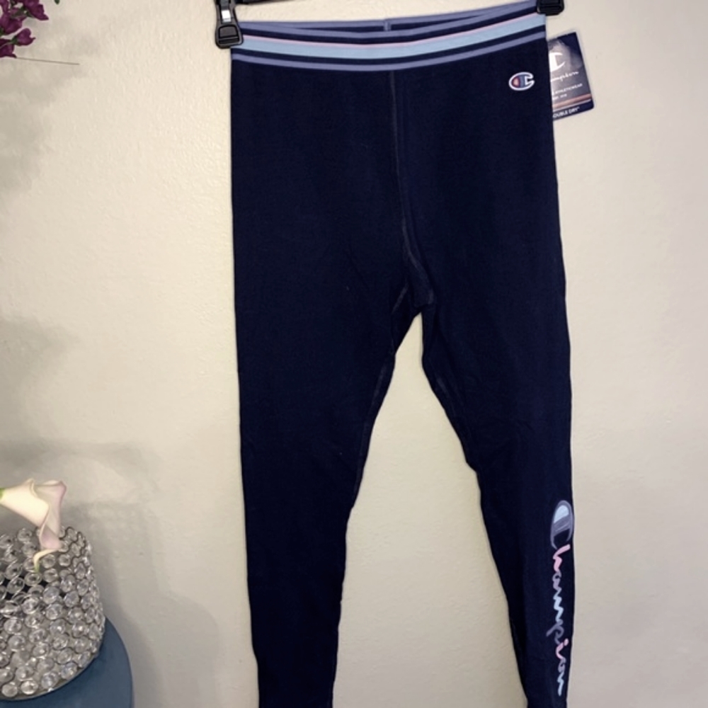 Champion Ladies Size S Athletic Navy Authentic Legging
